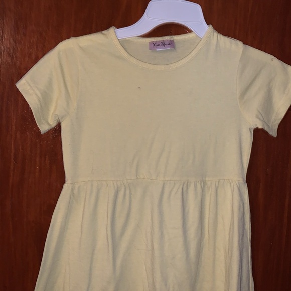 Miss Popular Yellow Dress Size 10/12 - Picture 2 of 8